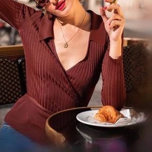 Rouje Loraine Wrap Top 34